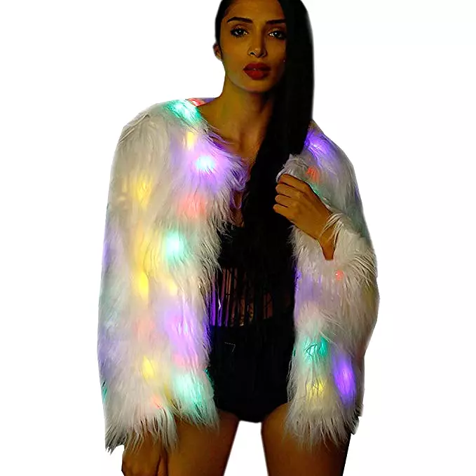 Light-up Fur Jacket