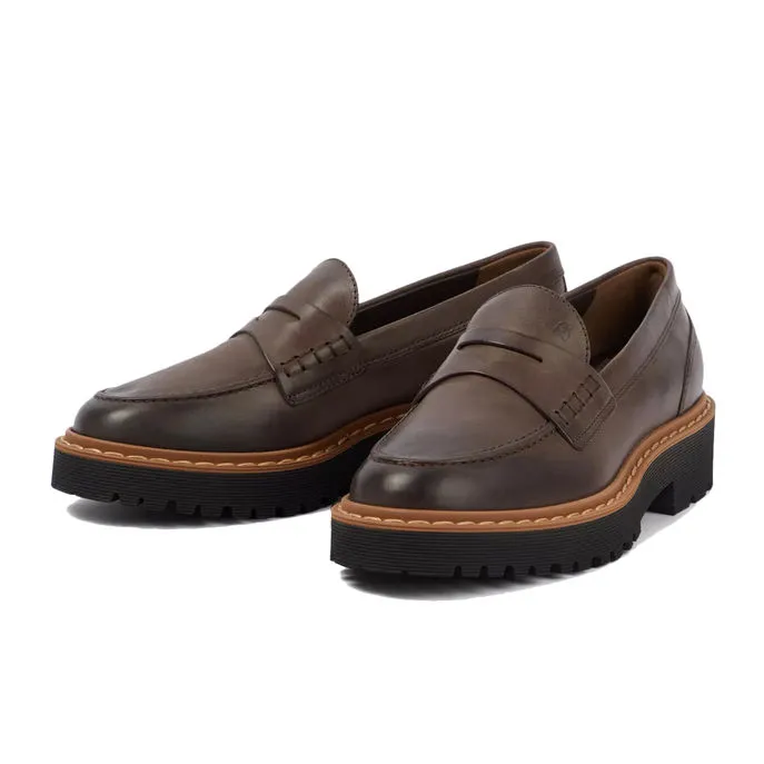 LOAFERS H543 Woman Dark Tobacco 