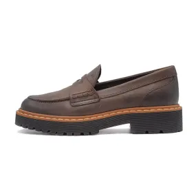 LOAFERS H543 Woman Dark Tobacco 