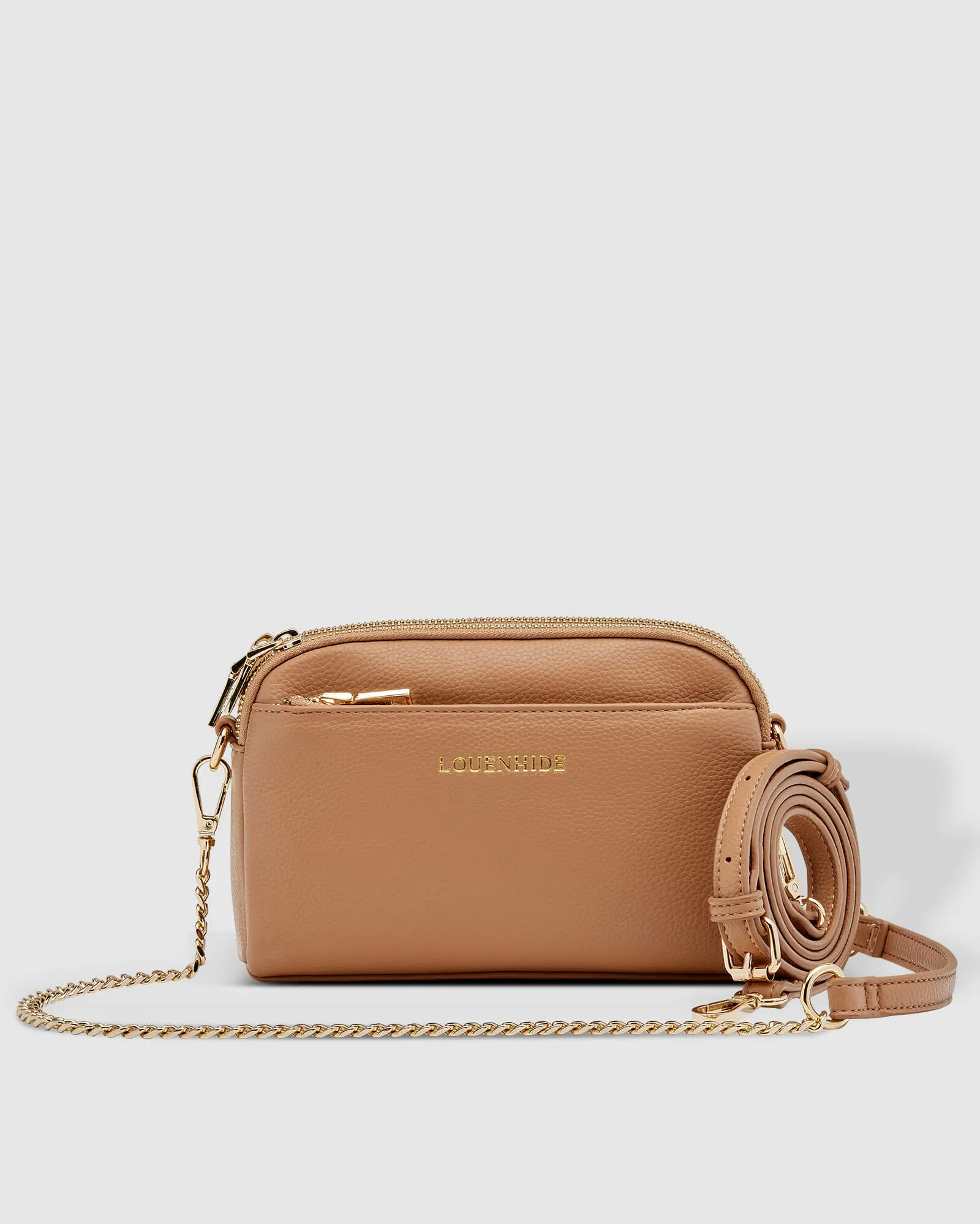 Louenhide Zara Crossbody Bag In Latte