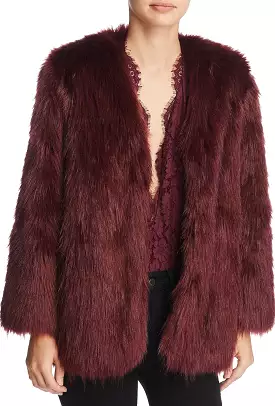 Lovers + Friends Adora Faux Fur Jacket