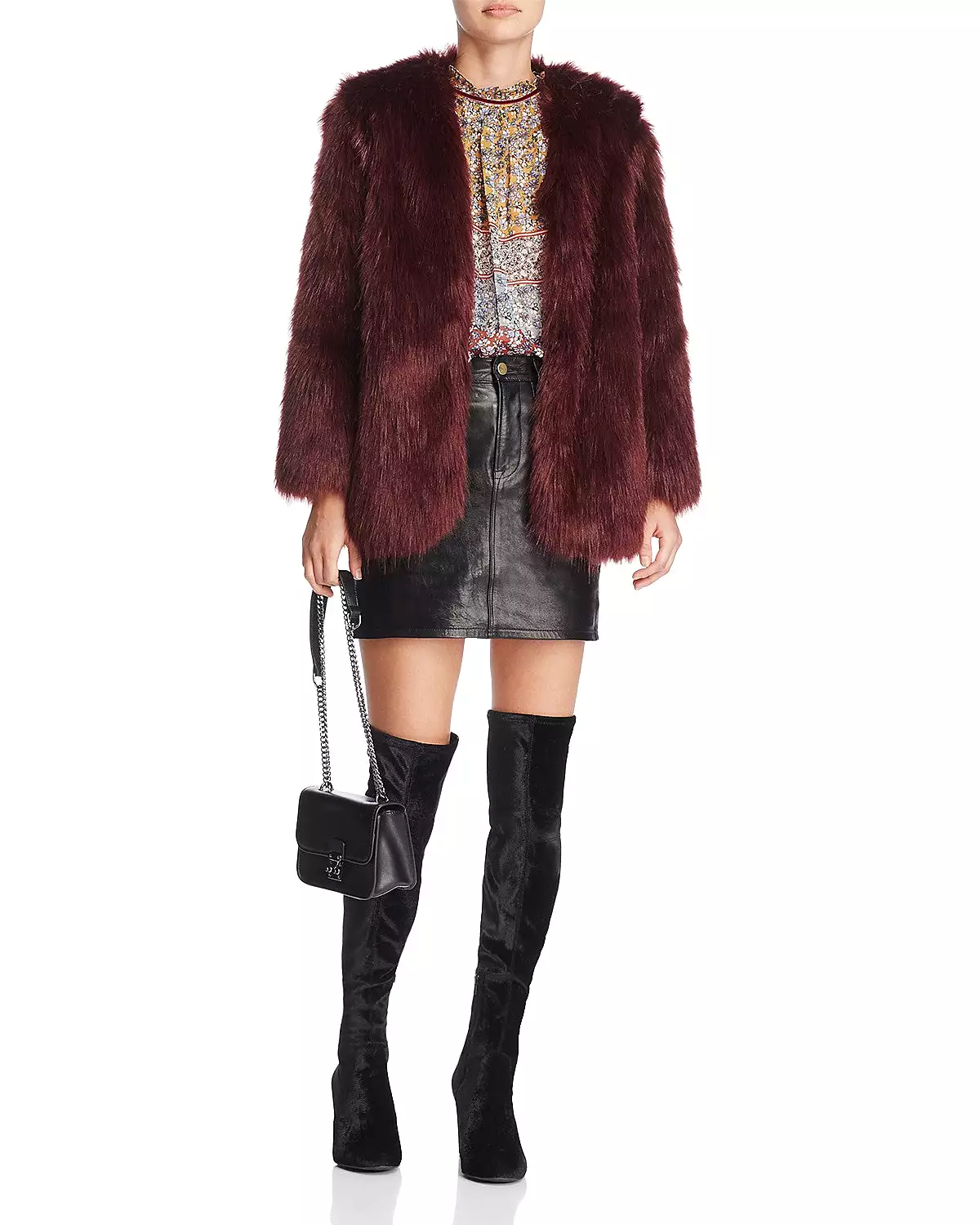 Lovers + Friends Adora Faux Fur Jacket