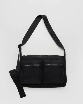 Medium Cargo Crossbody in Black