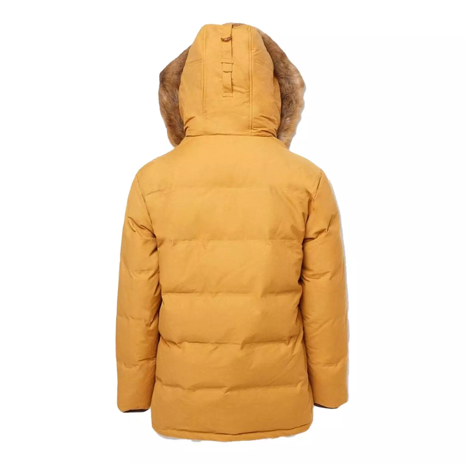 Men's Puffer With Faux Fur Jacket