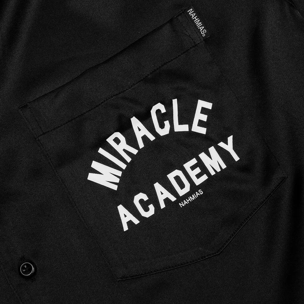 Miracle Academy S/S Silk Shirt - Black