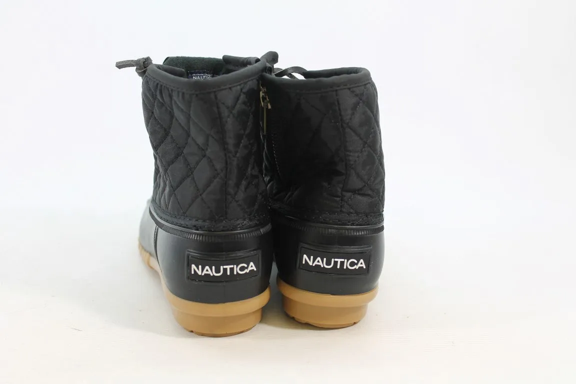 Nautica Dorsay Women's Black Boots 6M(ZAP17833)