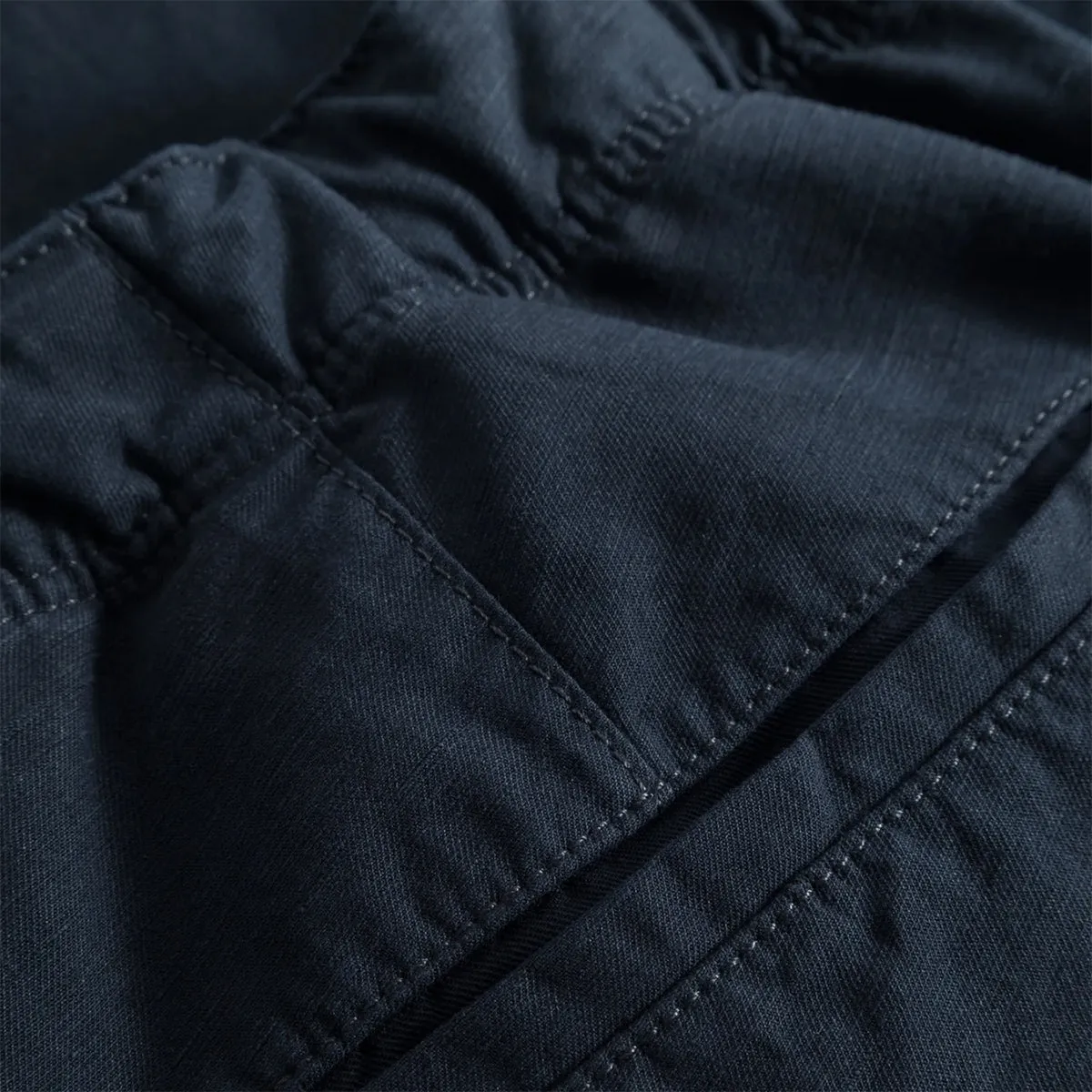 Norse Projects - Ezra Relaxed Cotton Linen Trouser in Navy