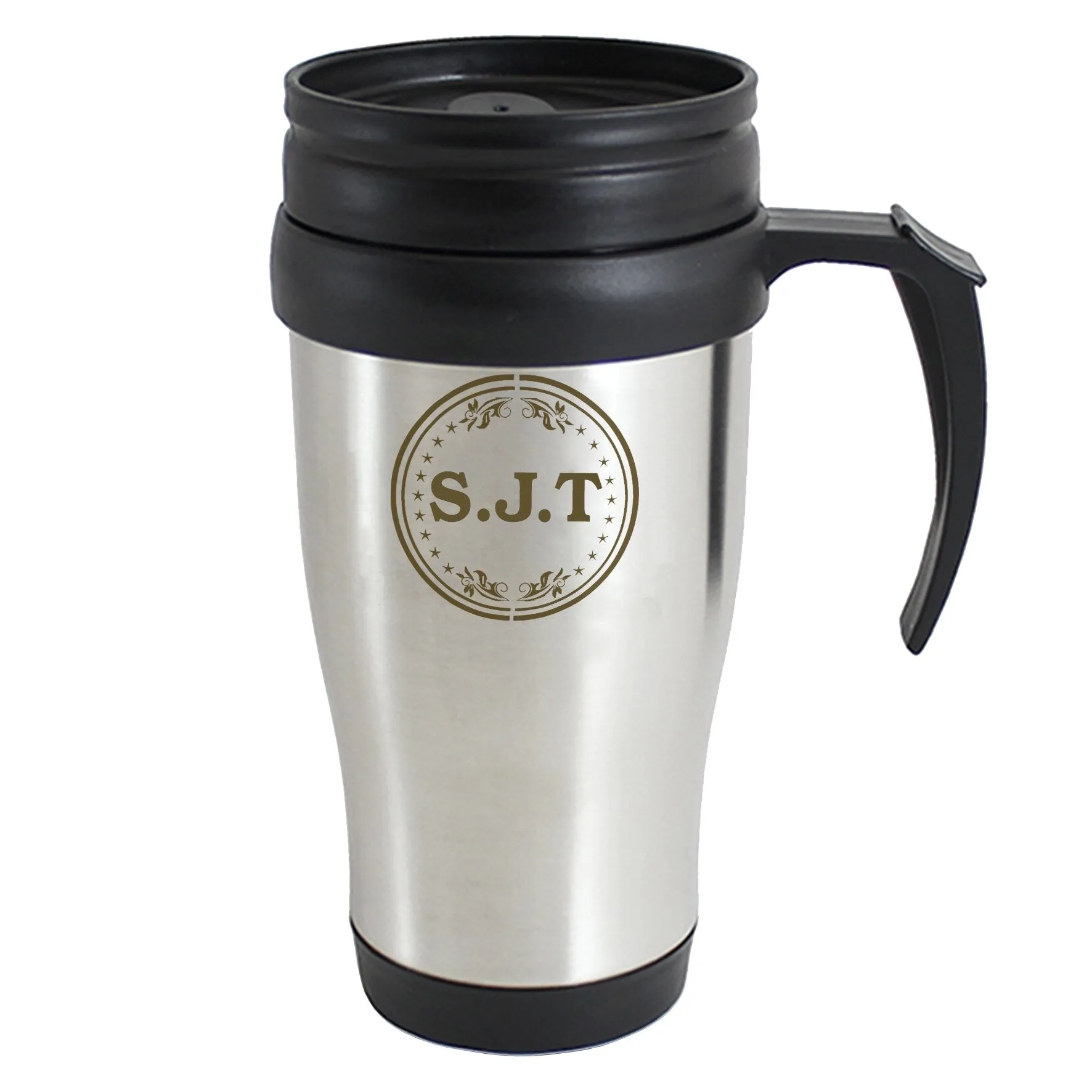 Personalised Monogram Travel Mug