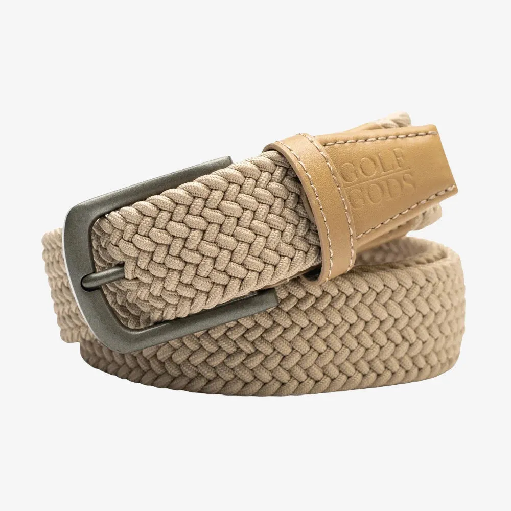 Players Woven Belt in Tan