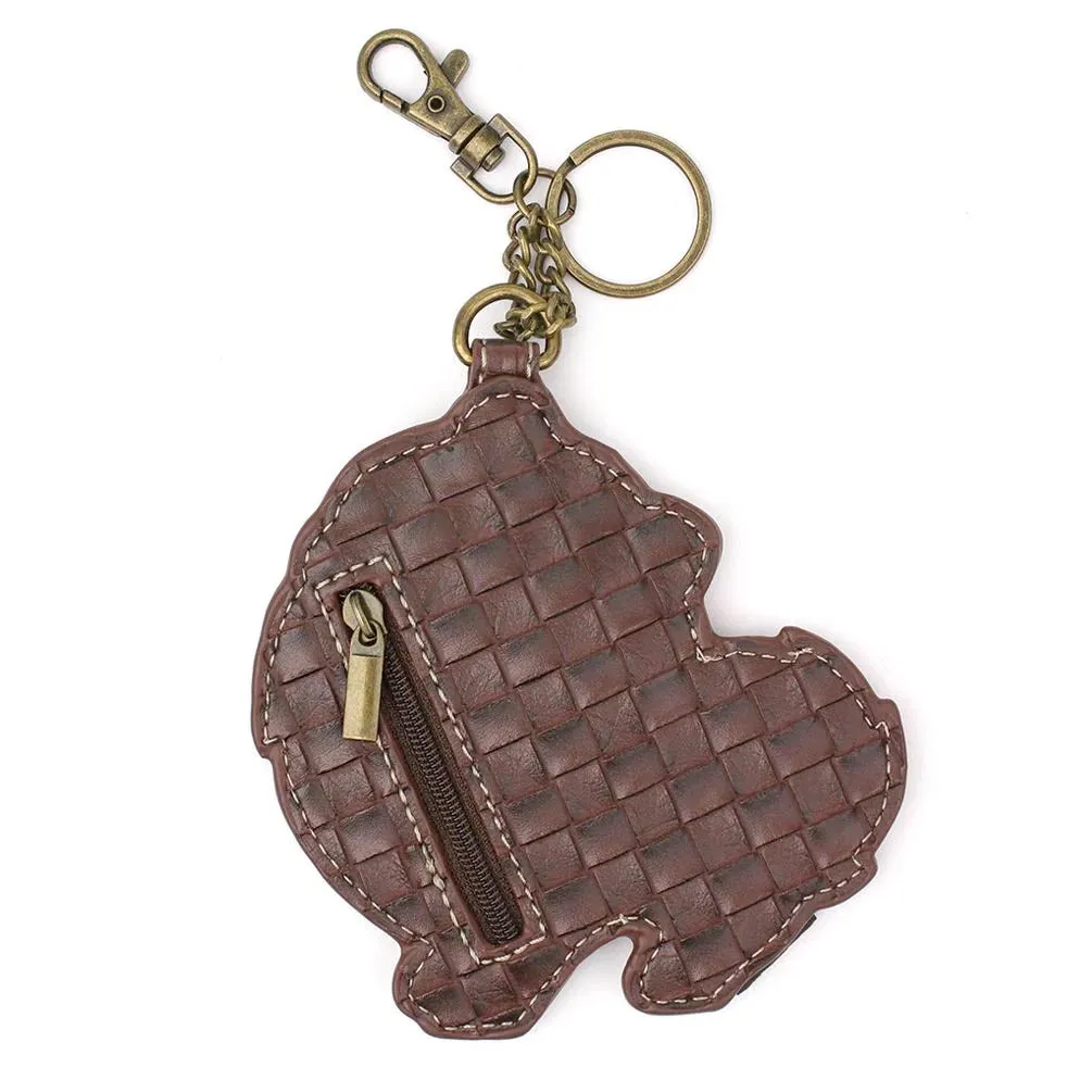 Pomeranian Coin Purse and Key Chain