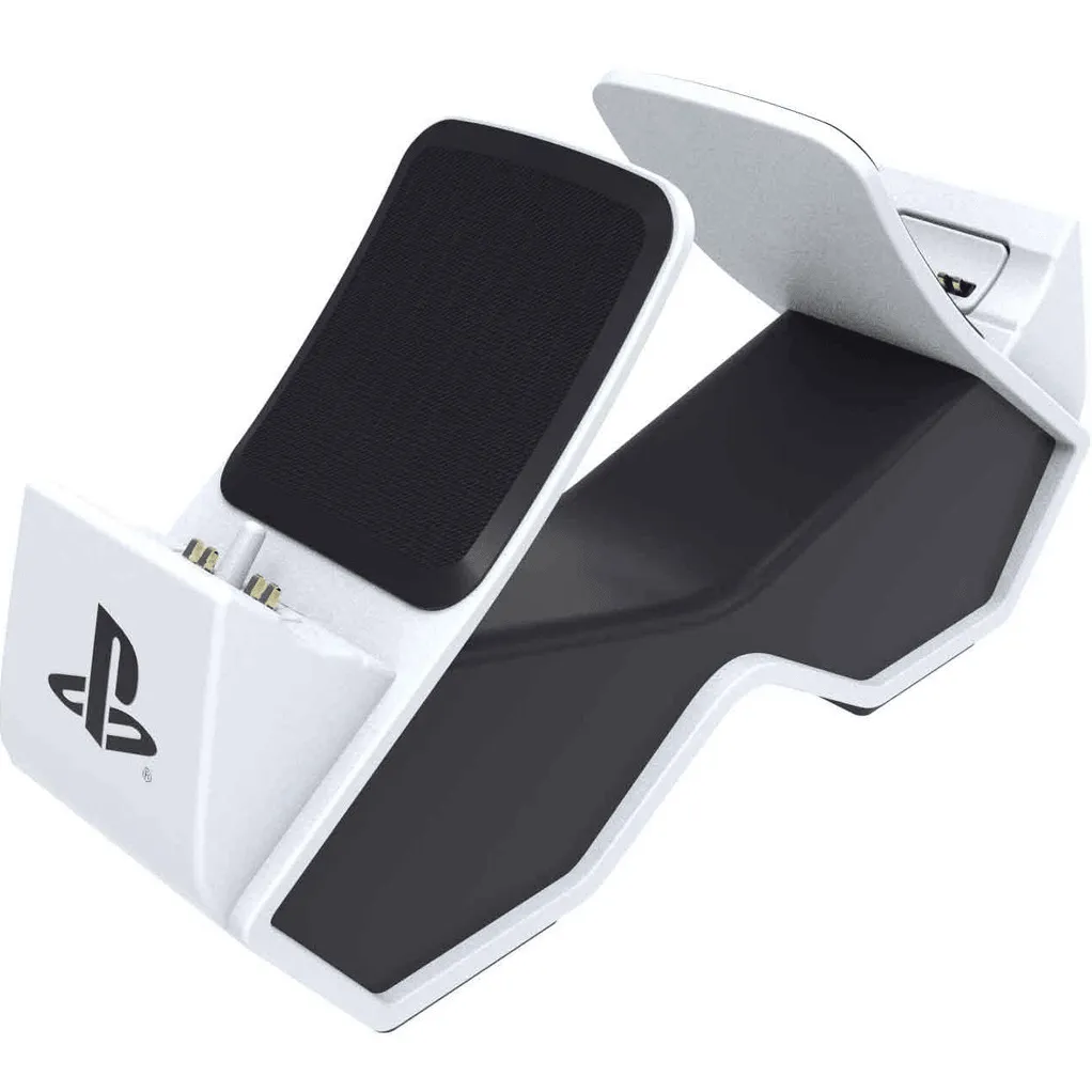 PowerA Dual Charging Station Charger PS5 Playstation 5 Controllers White