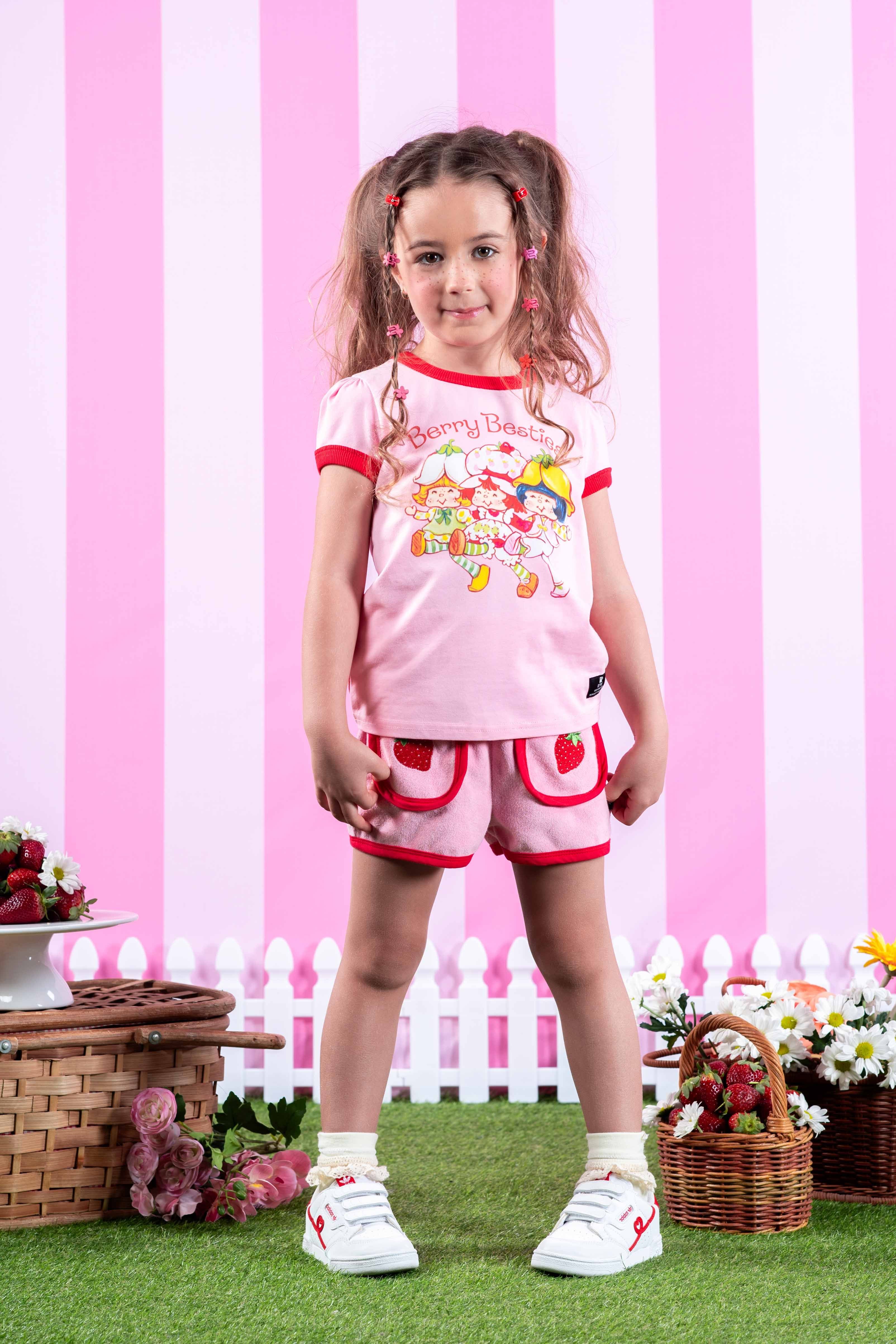 Rock Your Baby Strawberry Shortcake Shorts