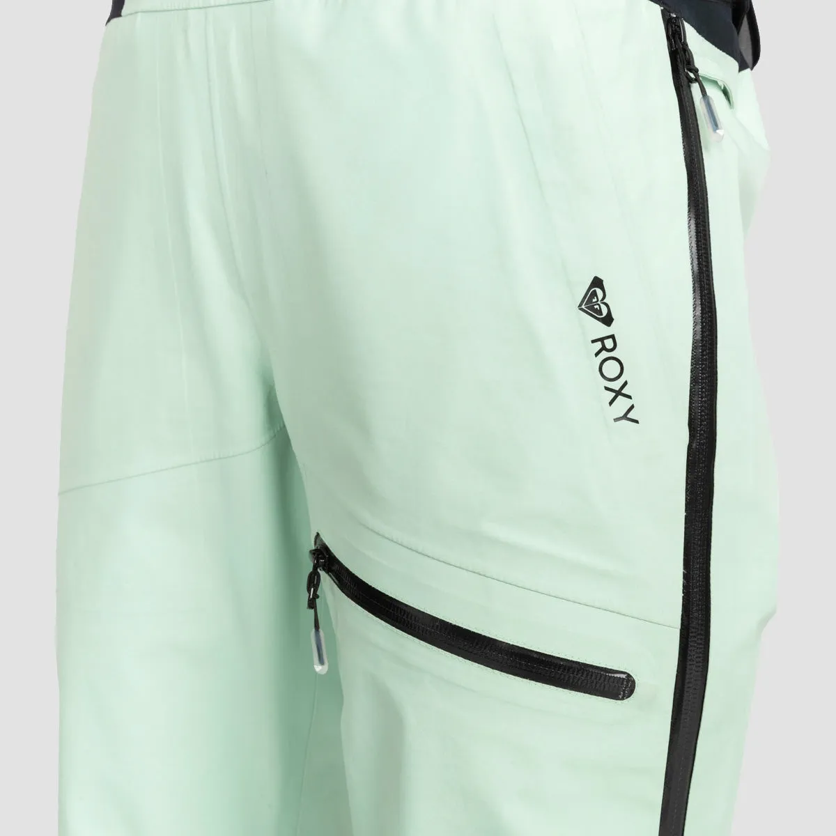 Roxy Lunalite 3L Snow Bib Pants Cameo Green - Womens