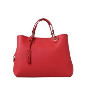 SHOPPING MEDIUM BAG MYEA Woman Strawberry Leather 