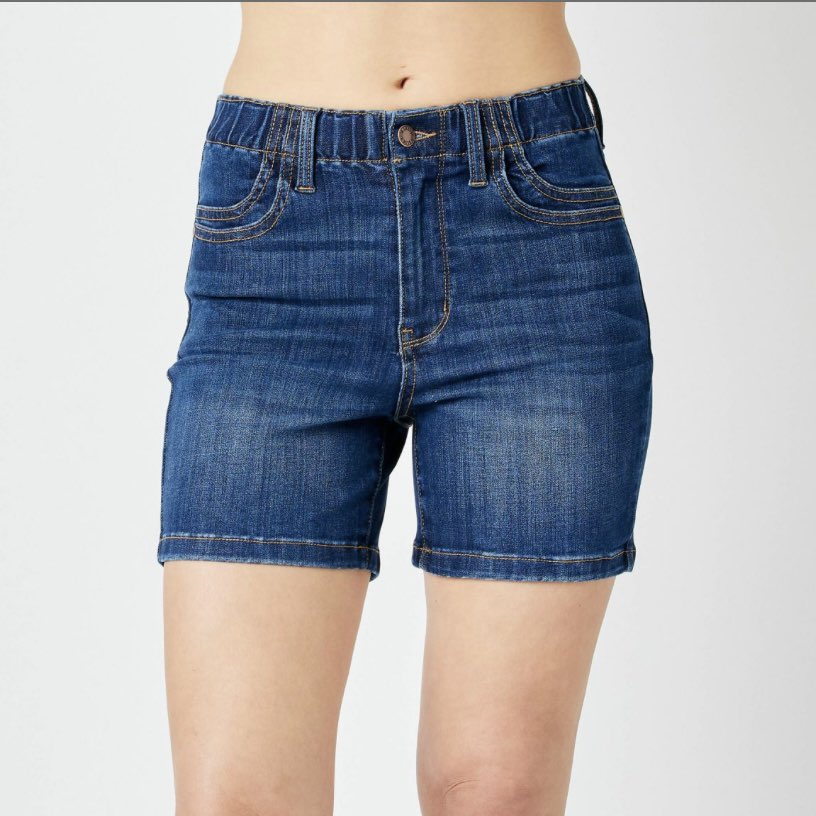 Slip on the Fun Elastic Waist Shorts