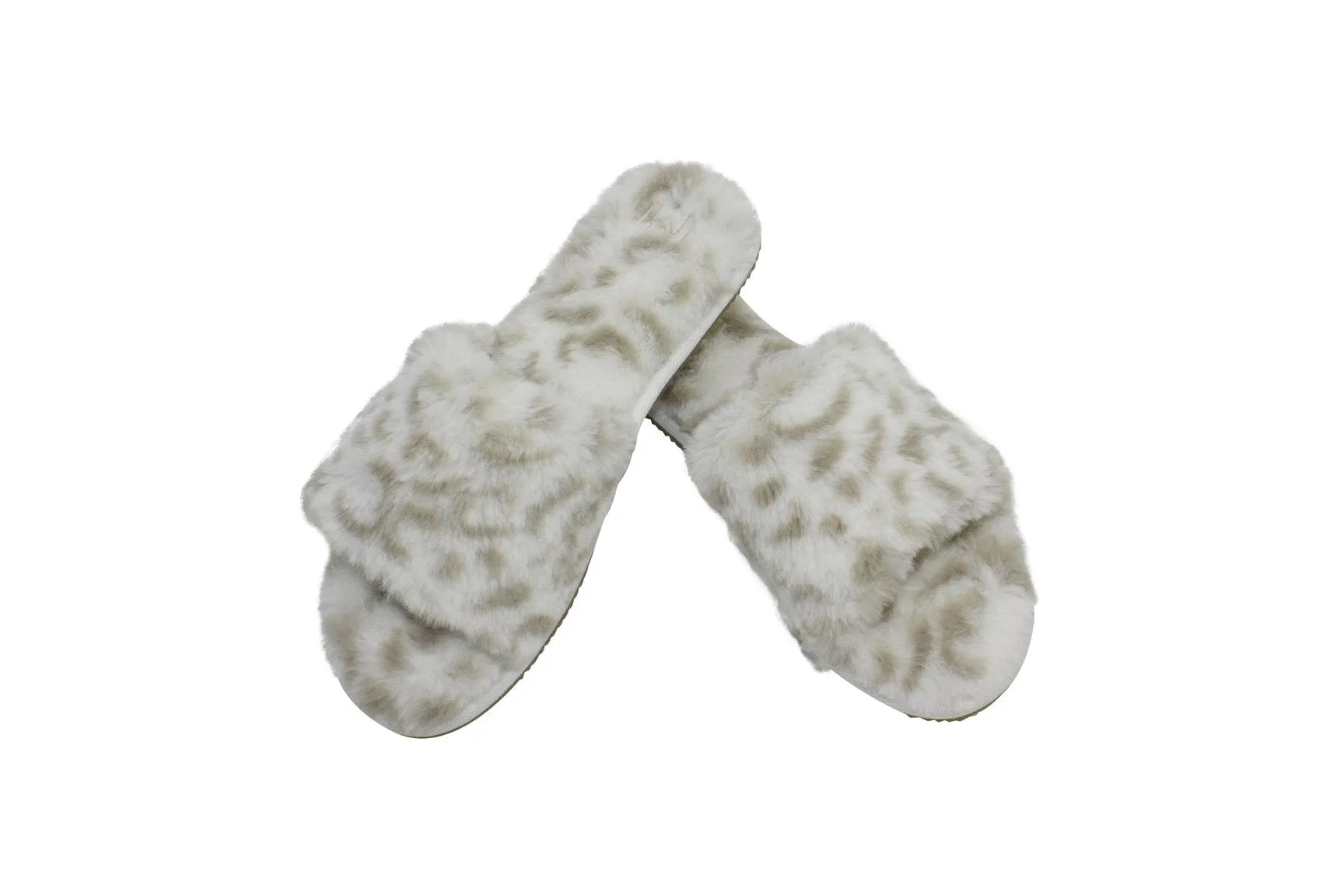 SLUMBER SLIPPER SNOW LEOPARD