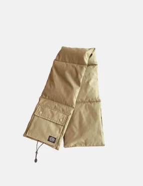 Snow Peak FR Down Stole Scarf - Beige