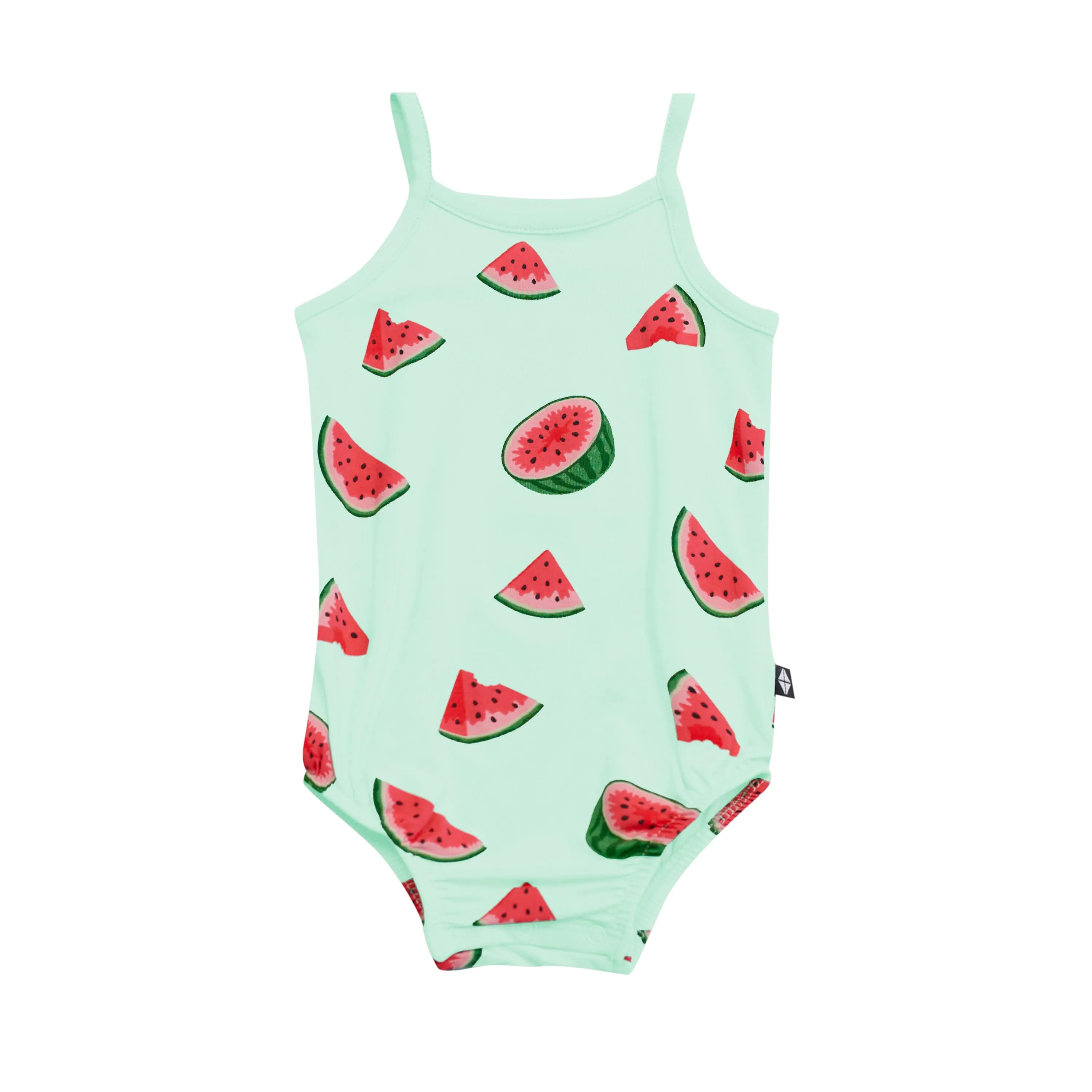 Spaghetti Strap Leotard in Watermelon