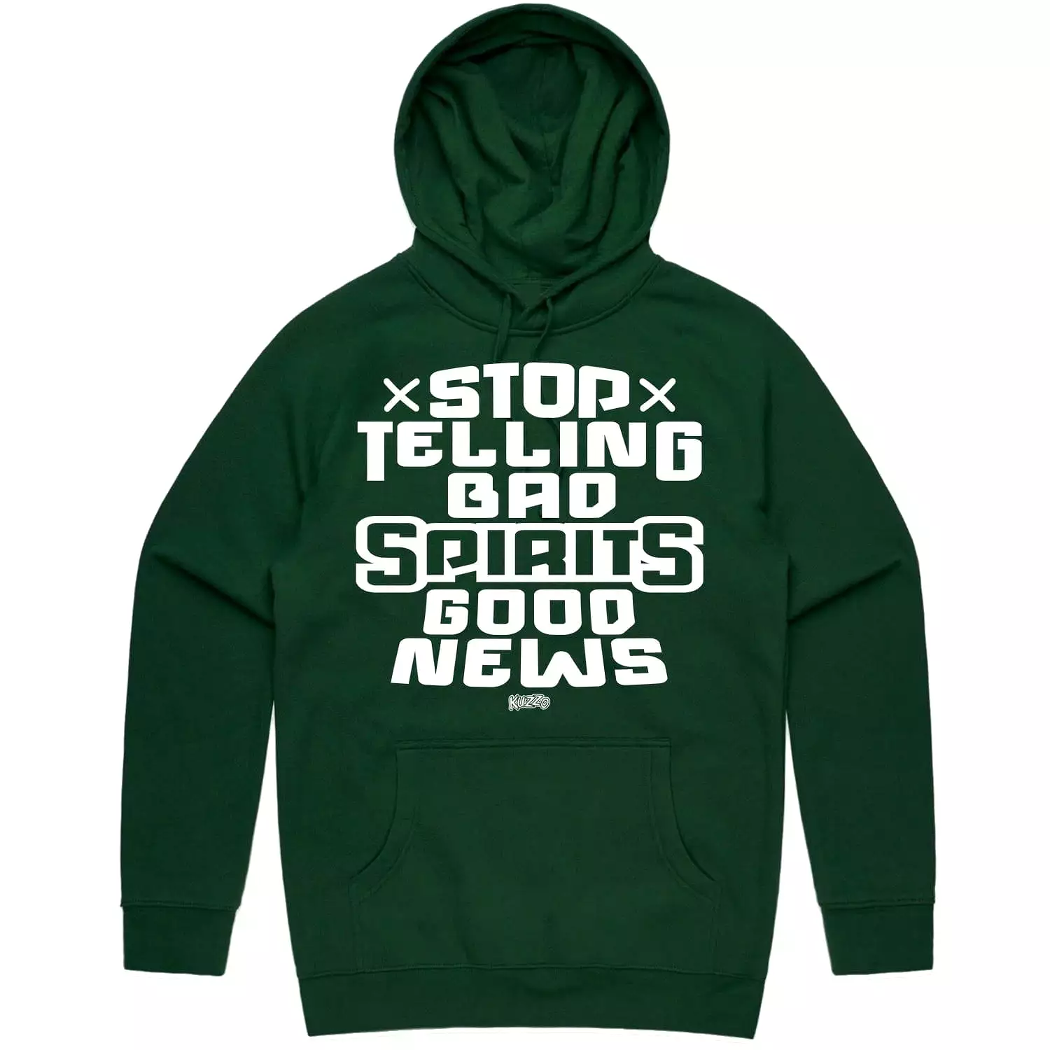 SPIRITS : Hunter Green Sneaker Hoodie