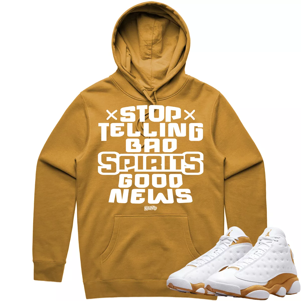 SPIRITS - Wheat Sneaker Hoodie