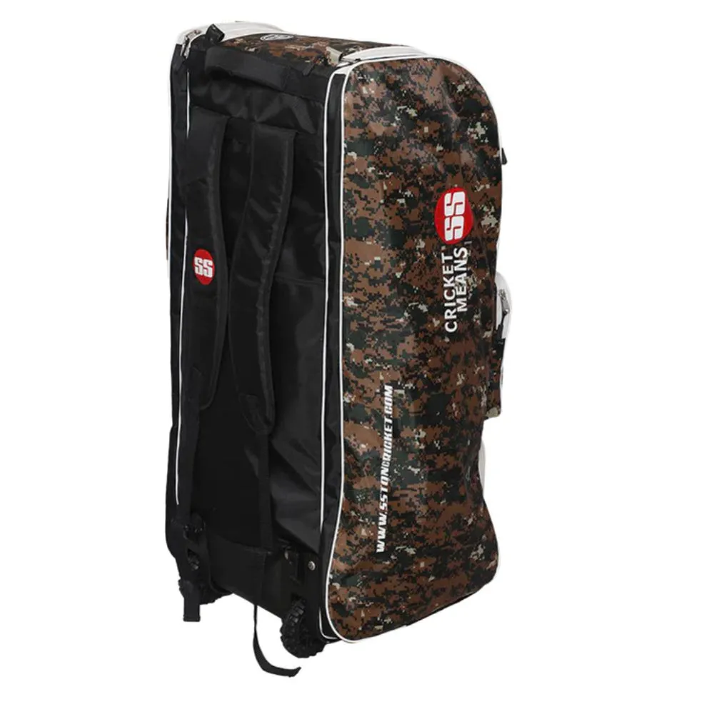 SS Dynasty CamoFlage Duffle Cricket Kit Bag (Brown)