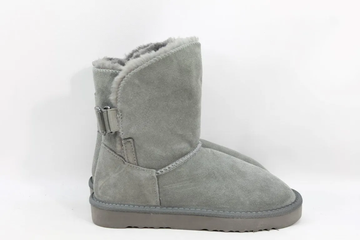 Style & Co. Teenyy Women's Grey Boots 6M(ZAP18557)