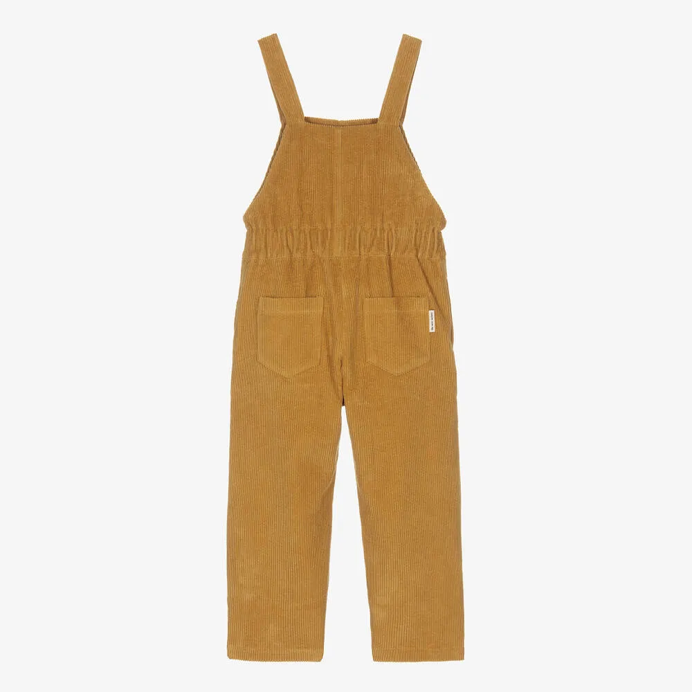 Teen Yellow Corduroy Dungarees