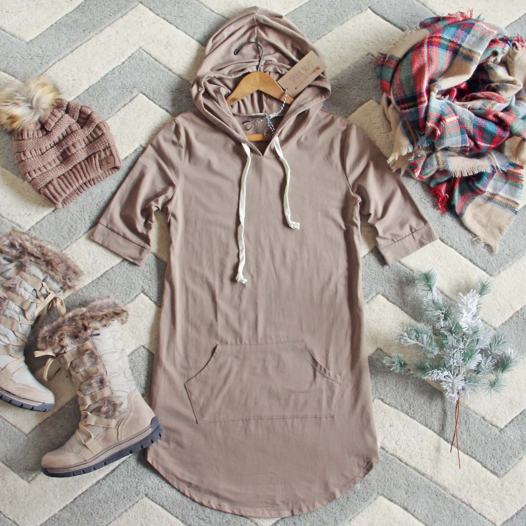 The Cozy Hoodie Dress