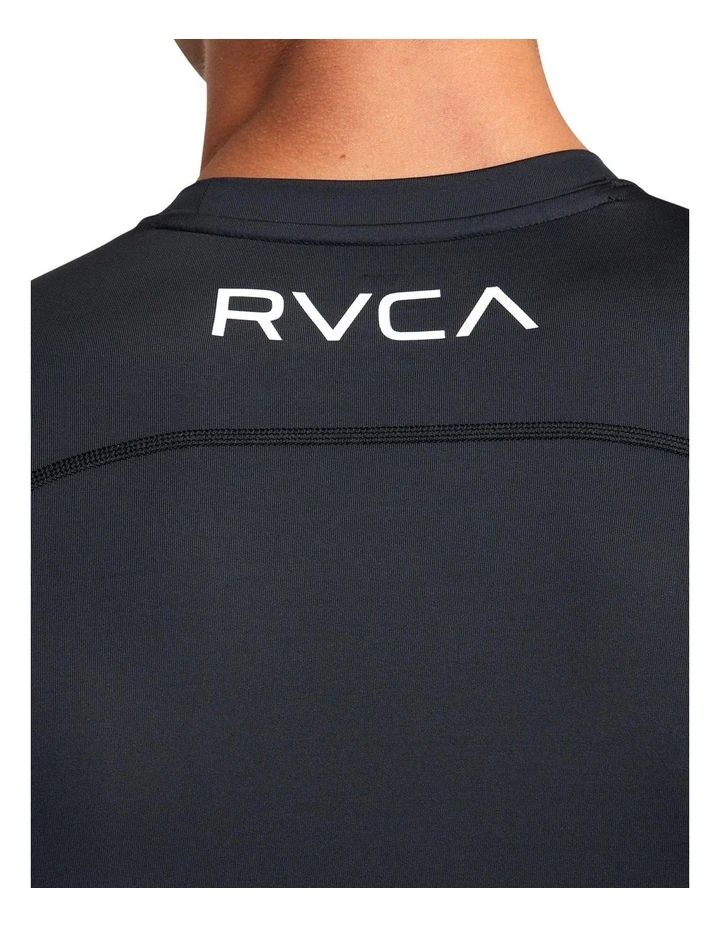 VA Sport Short Sleeve Rashguard in Black