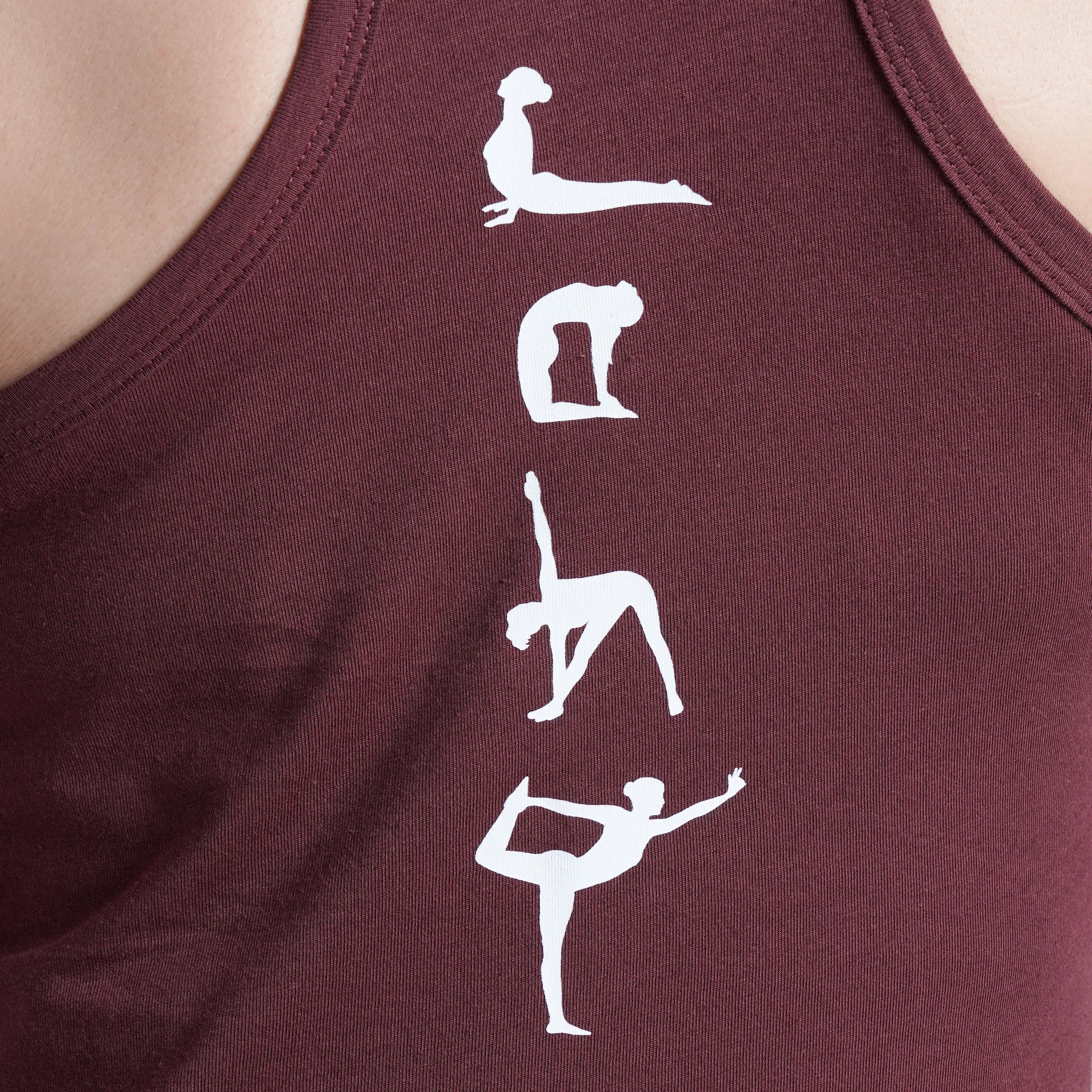 Zen Fit Vest (Maroon)